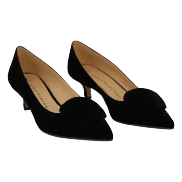 FABIO RUSCONI Decoltè velluto 2455-A25