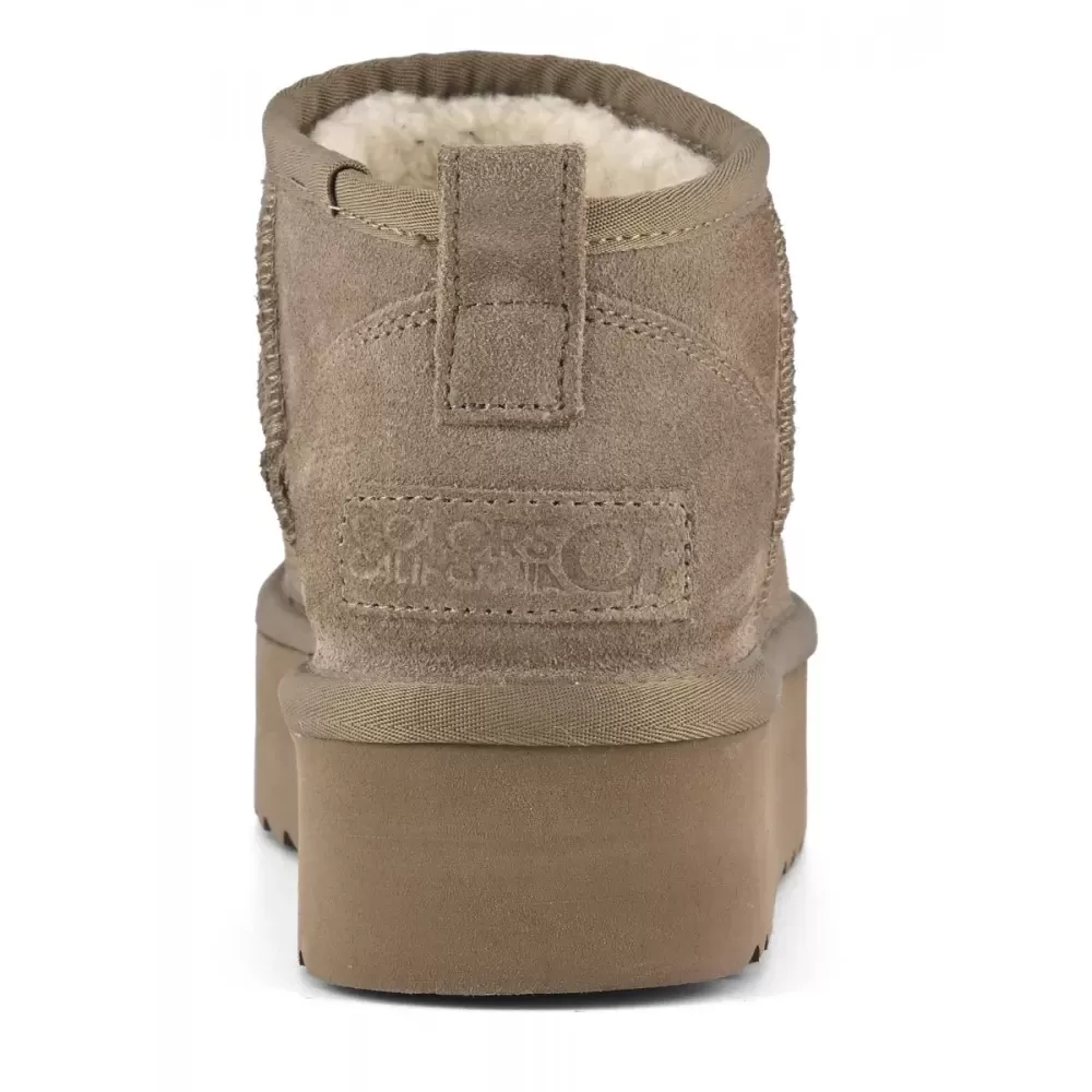 COLORS OF CALIFORNIA Tronchetto camoscio HCYWPLA01-AI25