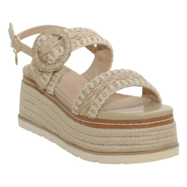 GOLD & GOLD Sandalo zeppa