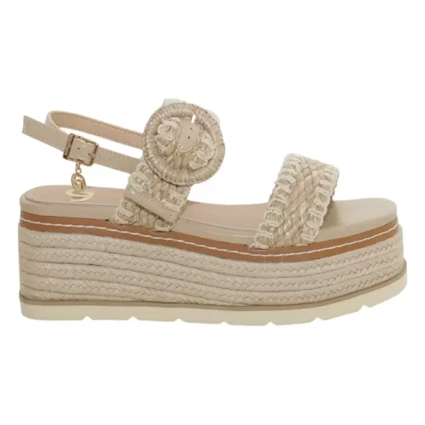 GOLD & GOLD Sandalo zeppa