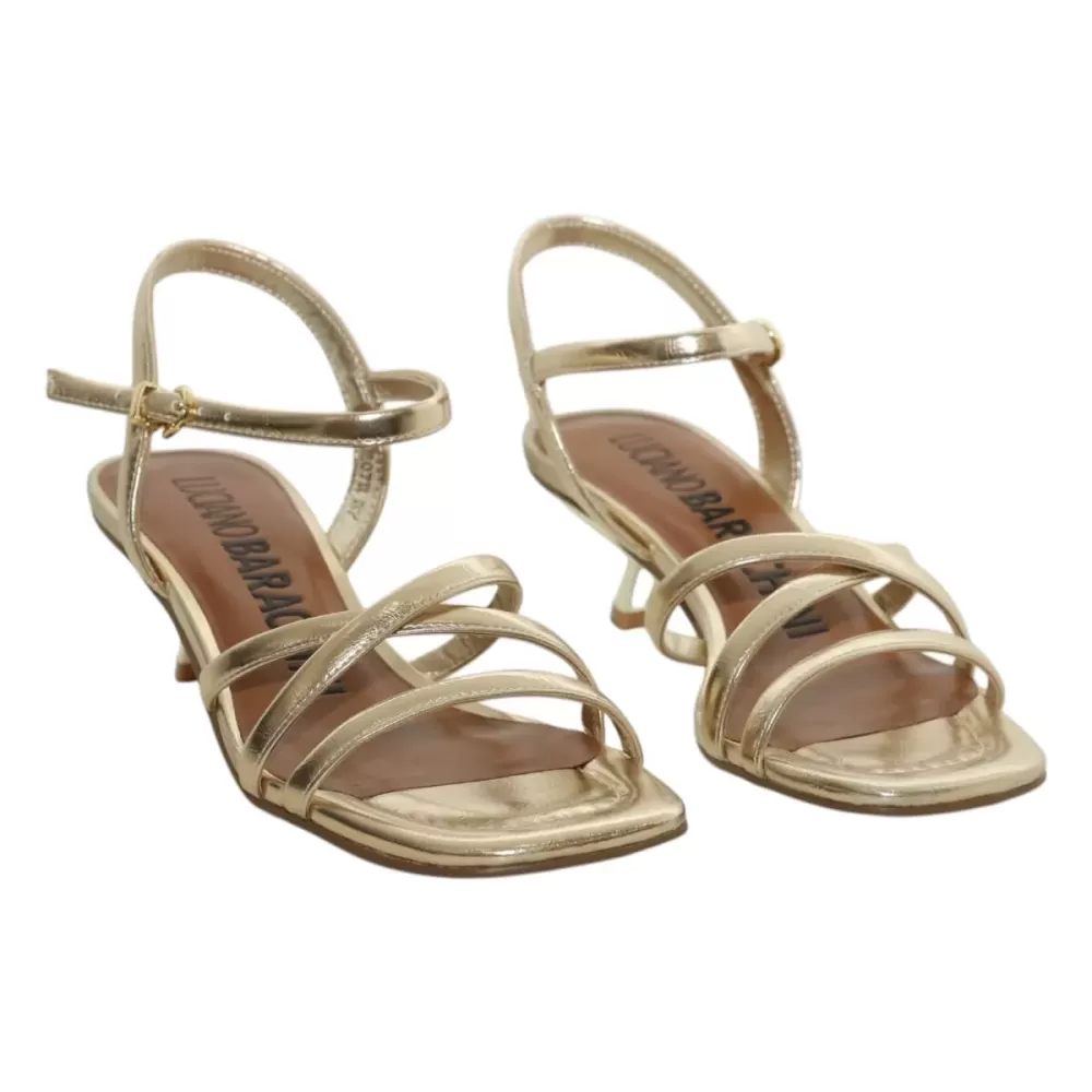 LUCIANO BARACHINI Sandalo laminato TL207R-PE25