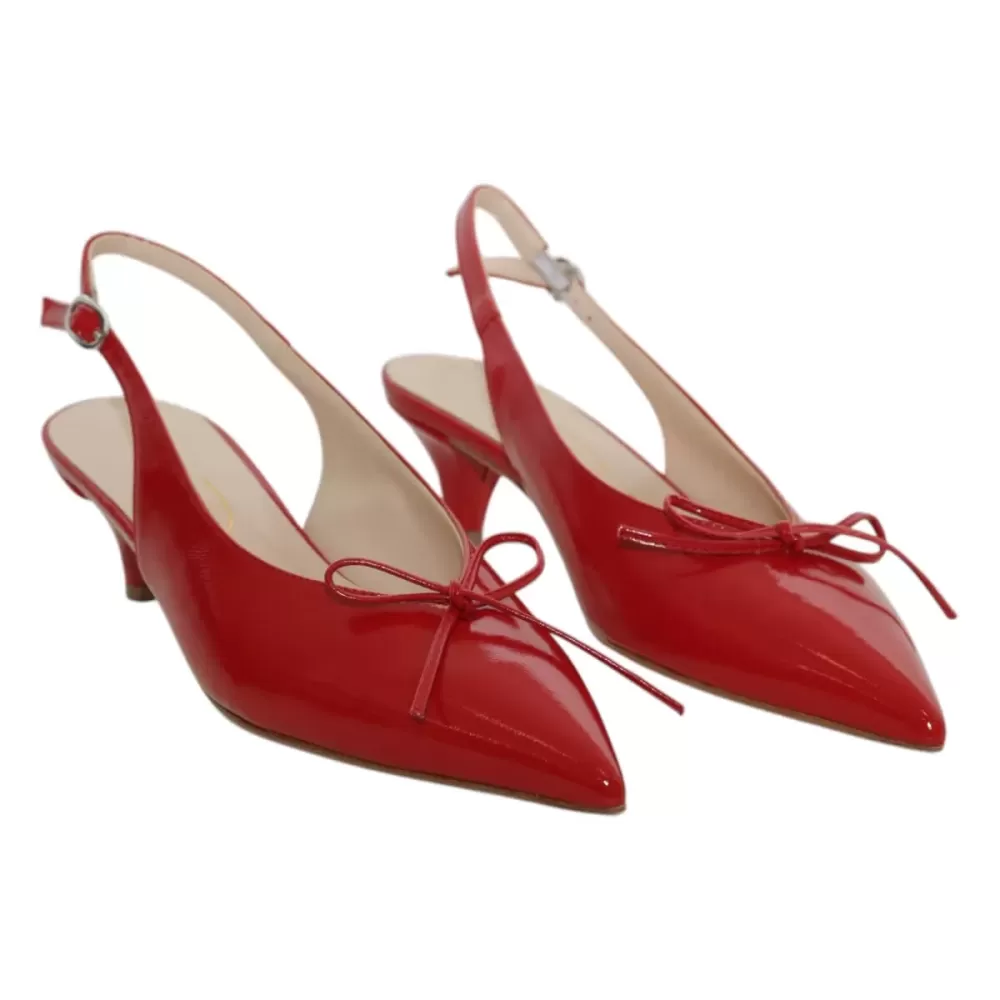 BIANCA D Slingback naplak fiocco Q572A-PE25