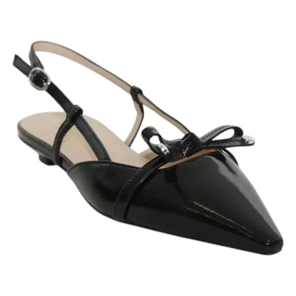 BINCA D Slingback naplak fiocchetto Q107A-PE25