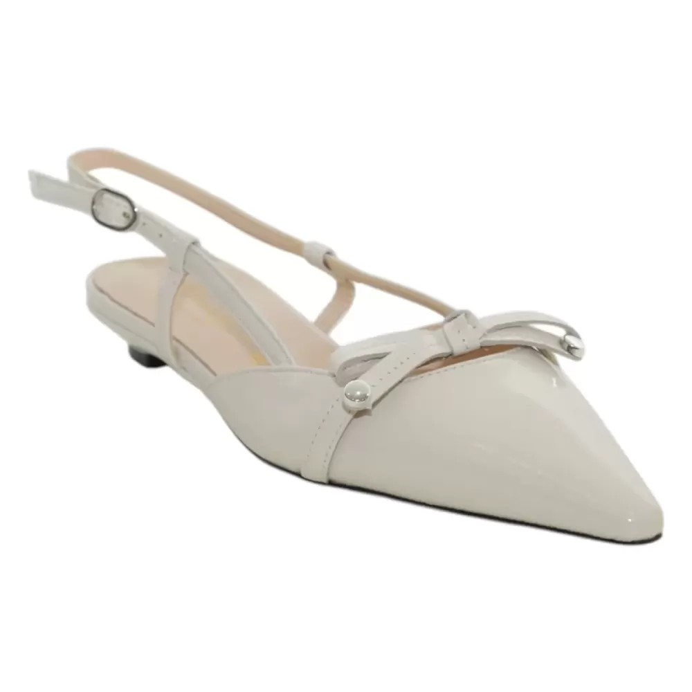 BIANCA D Slingback naplak fiocchetto Q1073-PE25