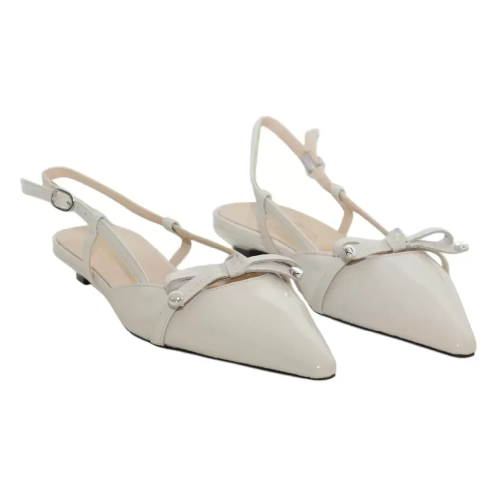 BIANCA D Slingback naplak fiocchetto Q1073-PE25