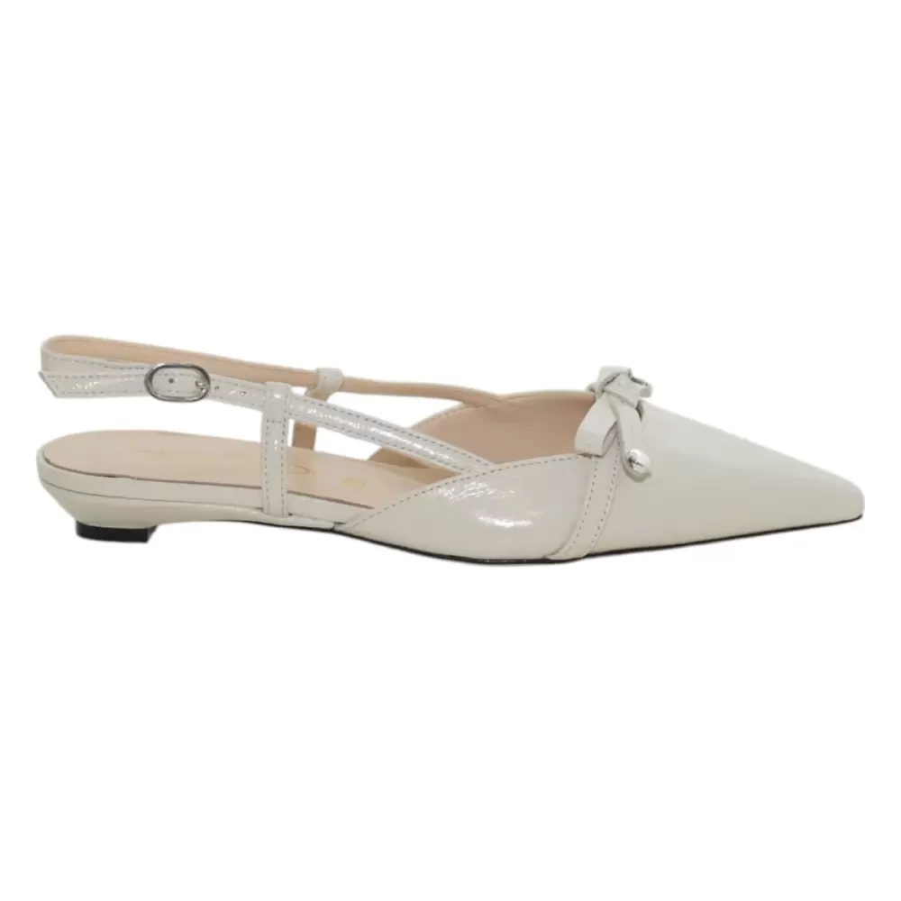 BIANCA D Slingback naplak fiocchetto Q1073-PE25