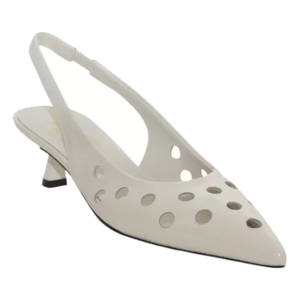 BIANCA D Slingback naplak traforata Q0573A-PE25