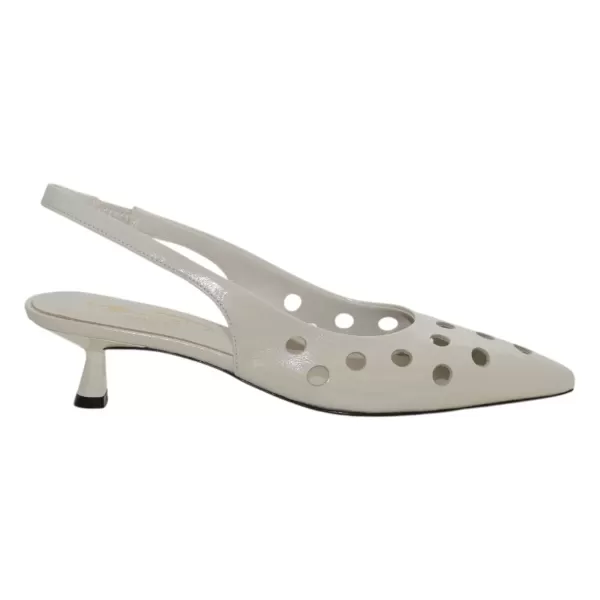 BIANCA D Slingback naplak traforata Q0573A-PE25