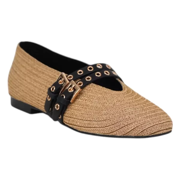 BIBI LOU Ballerina rafia  518Z69VK-PE25