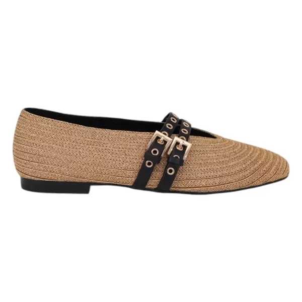 BIBI LOU Ballerina rafia  518Z69VK-PE25