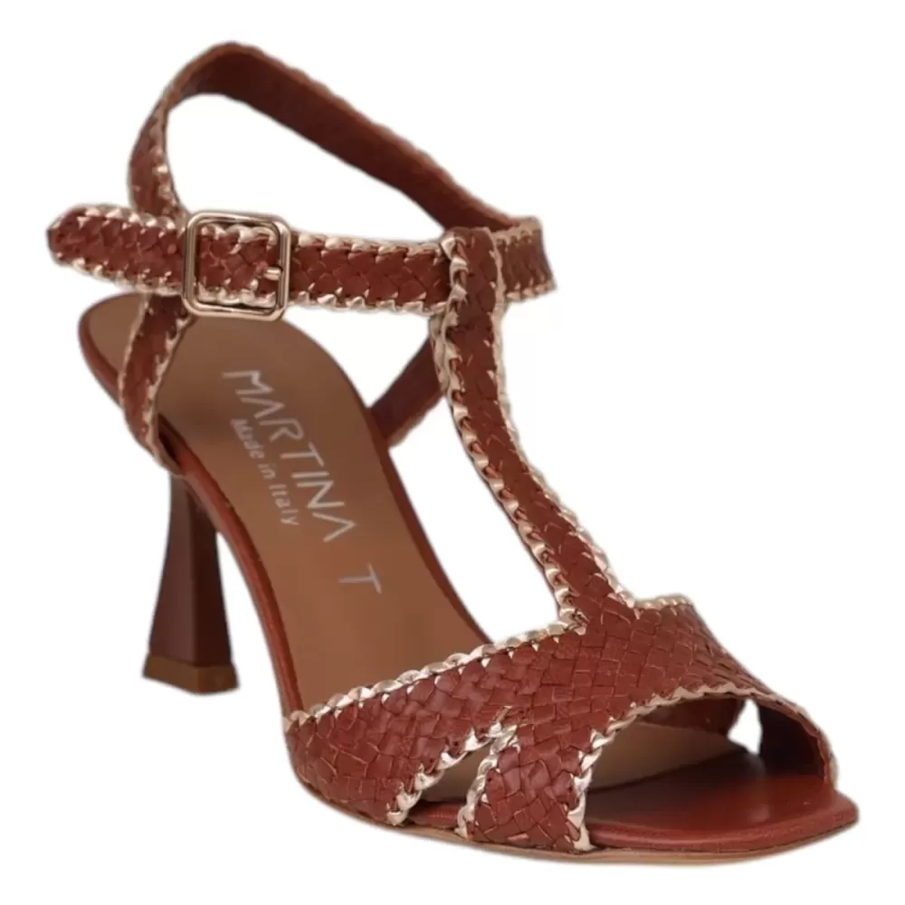 MARTINA T Sandalo intreccio 1802C-PE25