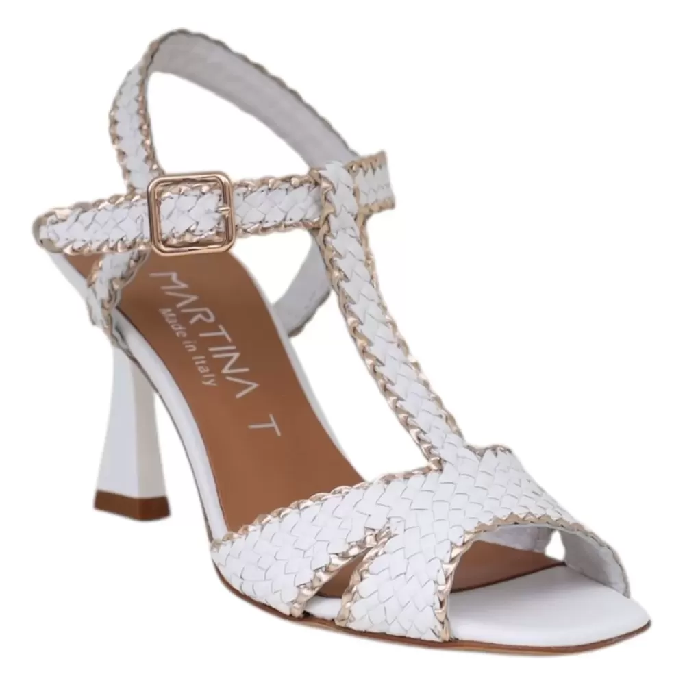 MARTINA T Sandalo intreccio N1802-PE25