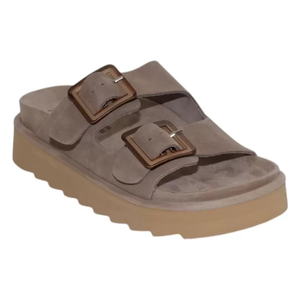 COLORS OF CALIFRONIA Sandalo platform in pelle STORMY56-PE25