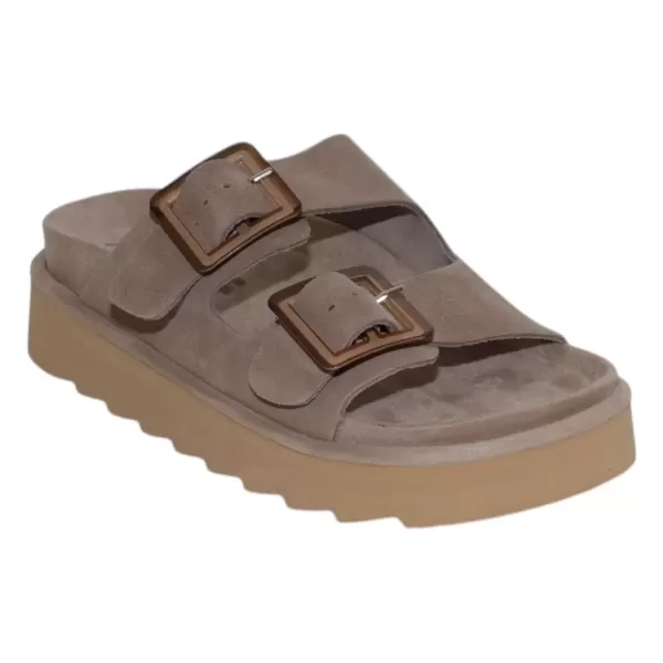 COLORS OF CALIFRONIA Sandalo platform in pelle STORMY56-PE25