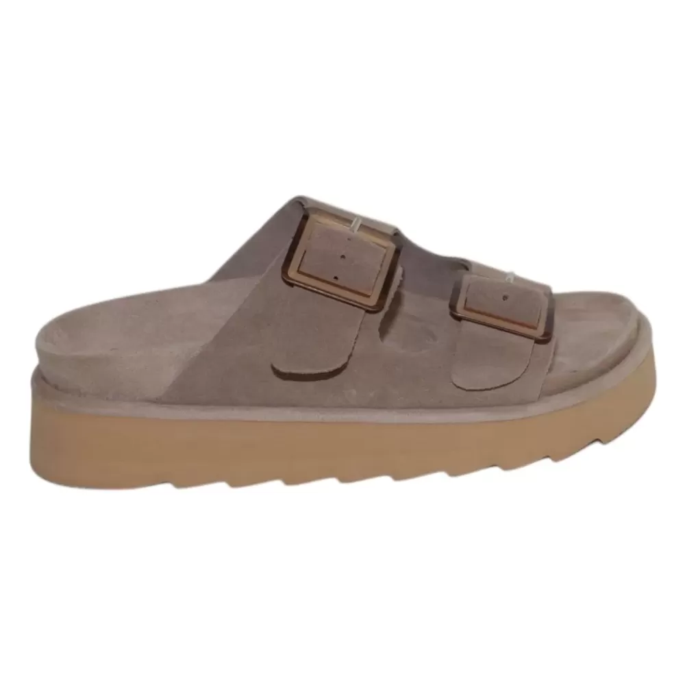 COLORS OF CALIFRONIA Sandalo platform in pelle STORMY56-PE25