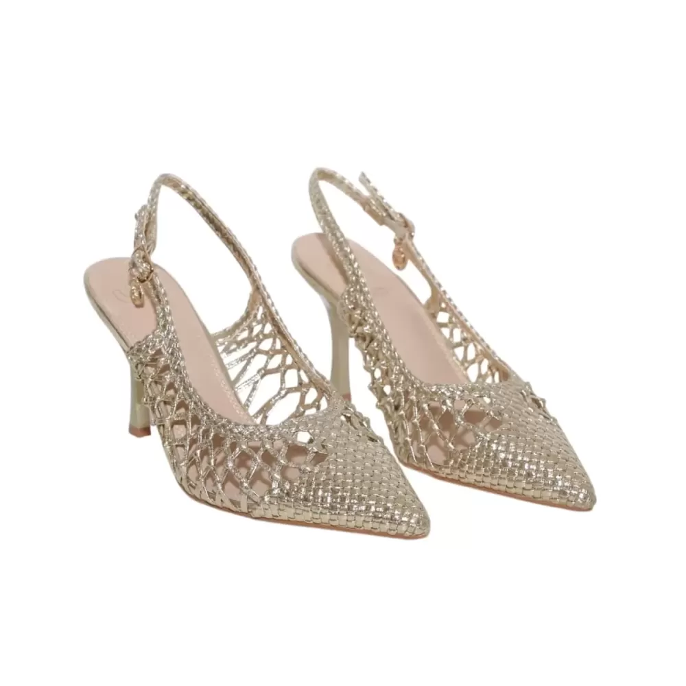 GOLD E GOLD Decolettè intrecciato  GK253-PE26