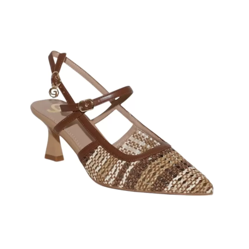 GOLD E GOLD Decolette intrecciato GP980-PE26