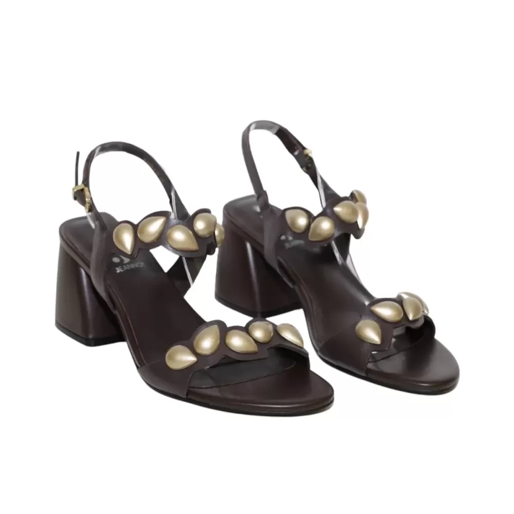 JEANNOT Sandalo pelle AJ624-PE26