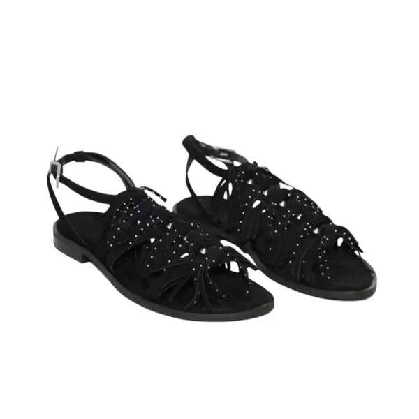 ASH Sandalo camoscio con frange PANIC01-PE2026