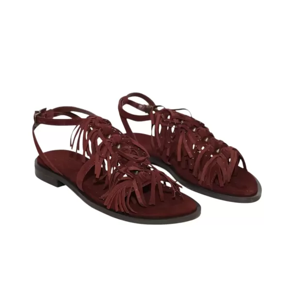 ASH Sandalo camoscio con frange PANIC02-PE26