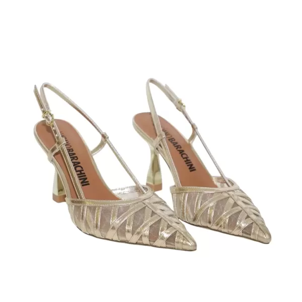 LUCIANO BARACHINI Sandalo laminato AL254-PE26