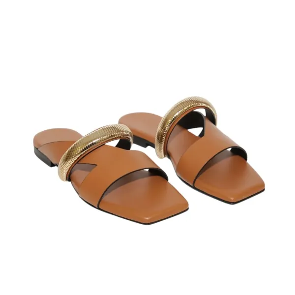 DONNARI Sandalo pelle GD35B-PE26