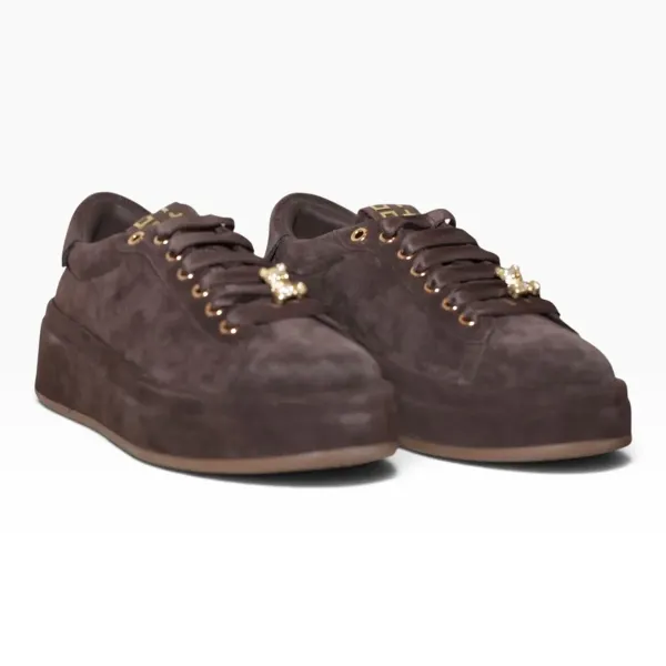 GIO+ Sneakers pelle OLIVIA121-AI27