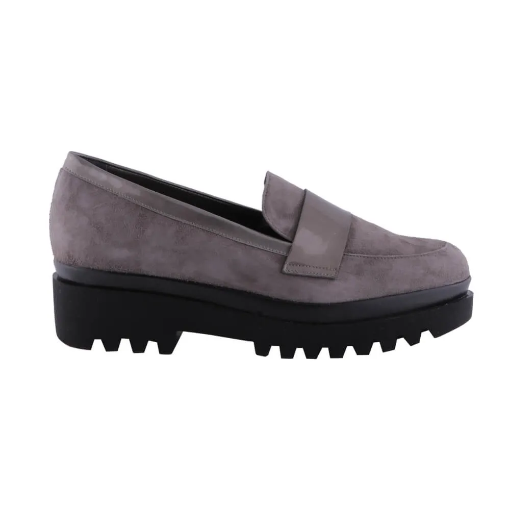 francesina camoscio e vernice