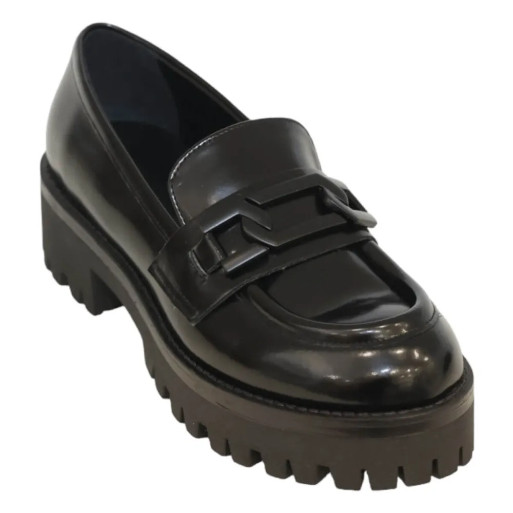 Mocassino abbrasivato