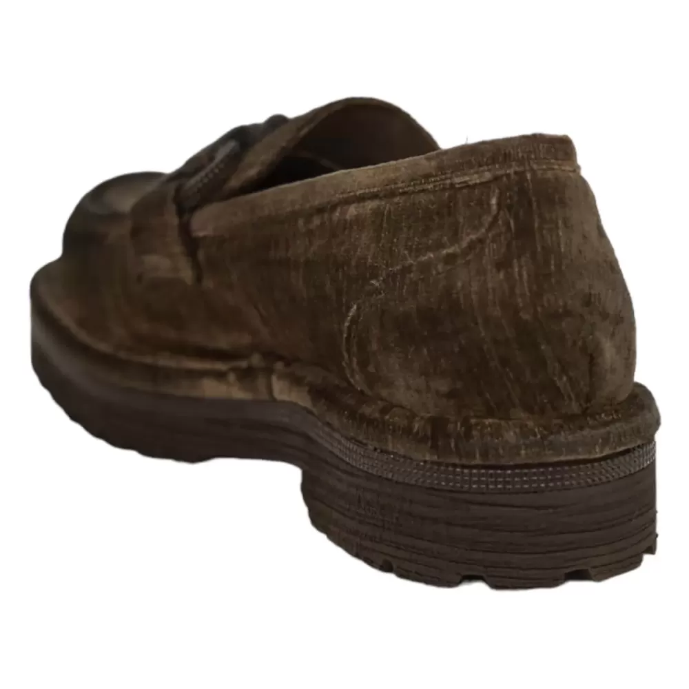 ZOE Mocassino velluto NEWFULL02-AI24