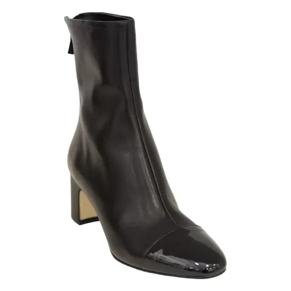 FABIO RUSCONI Tronchetto pelle e vernice 1557-AI24