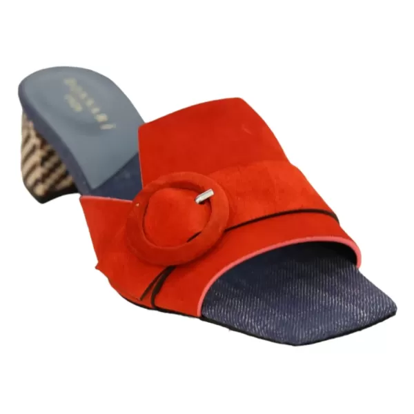 DONNARI Sandalo camoscio DR35E-PE24