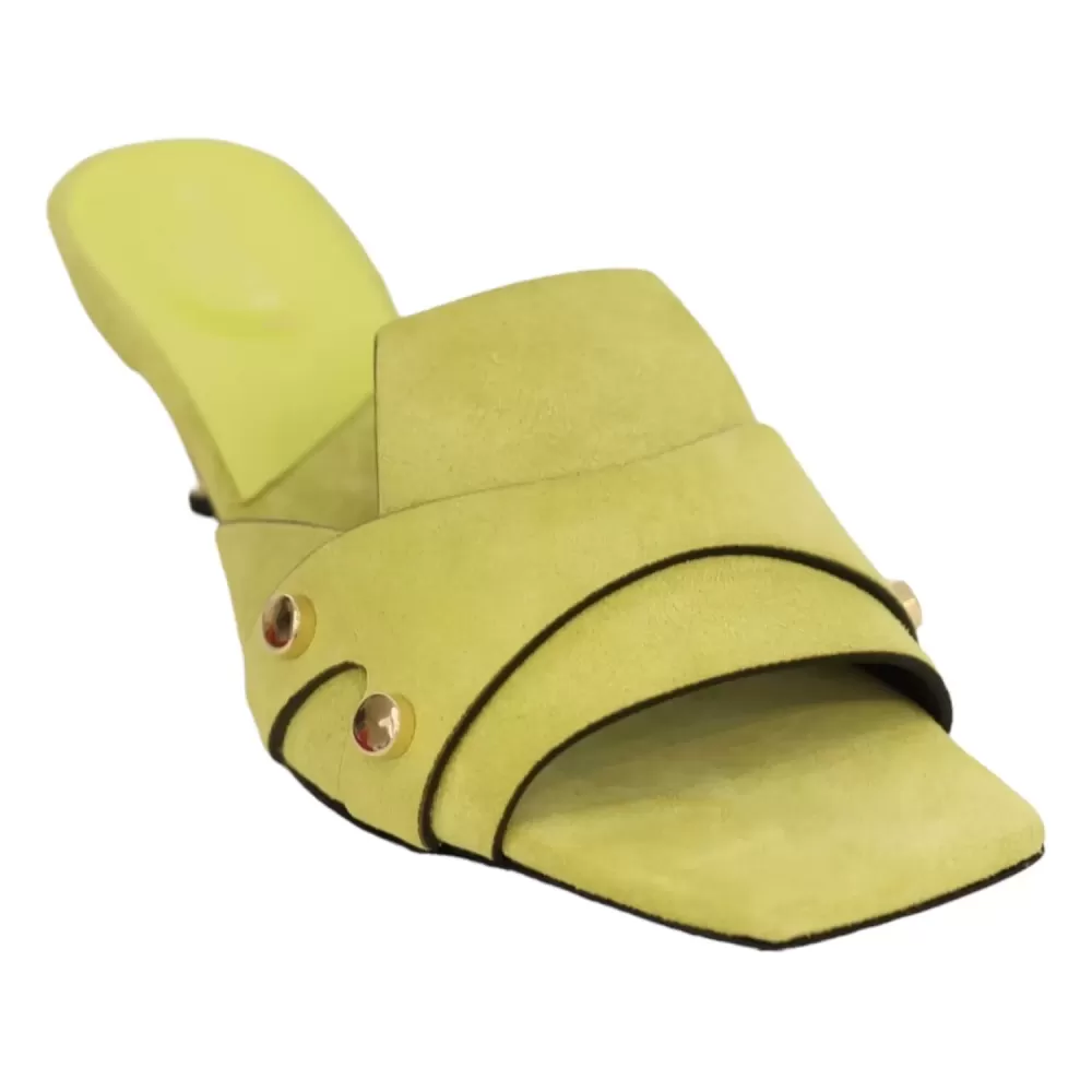 DONNARI Sandalo camoscio DR26G-PE24